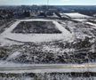 Start lucrări la arena „Nicolae Dobrin” // FOTO: Facebook @Compania Națională de Investiții