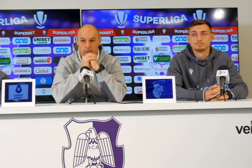 VIDEO Cu 24 de ore înainte de FCSB, Bogdan Andone l-a prezentat pe înlocuitorul lui Caio Ferreira: „Ne va ajuta foarte mult”