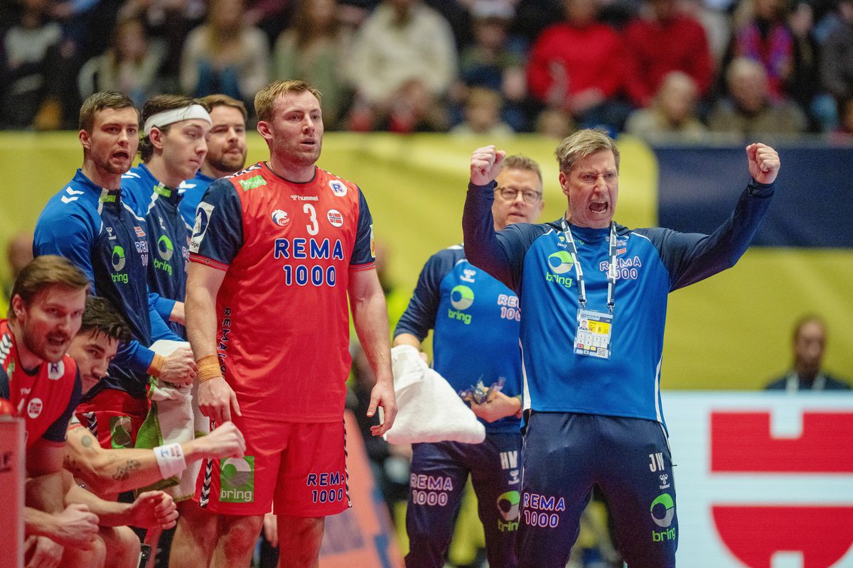 Norvegia - Ucraina, Euro 2026 de handbal masculin