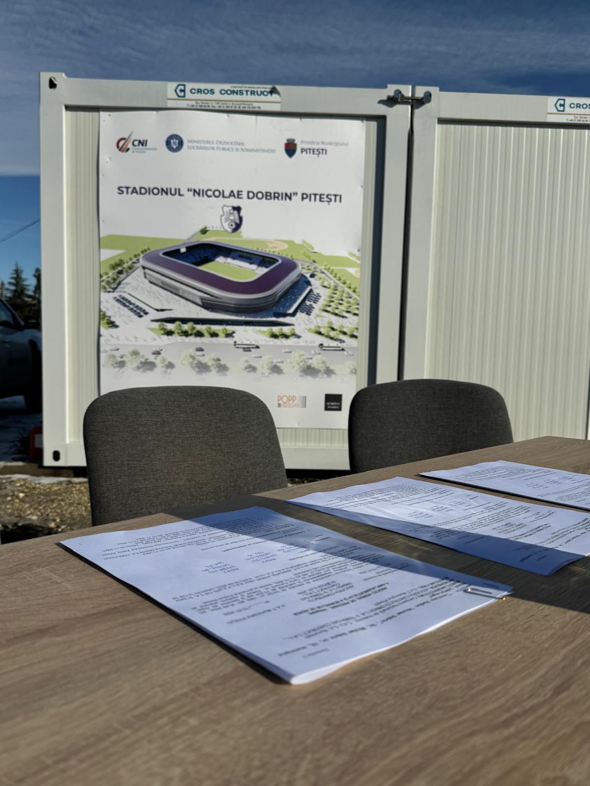 Intră utilajele pe cel mai nou stadion din România! Vine autorizația de construcție pentru arena de 75 de milioane de euro