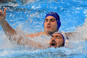 Naționala masculină de polo a României, învinsă drastic de Italia în ultimul meci al grupei D la Campionatul European