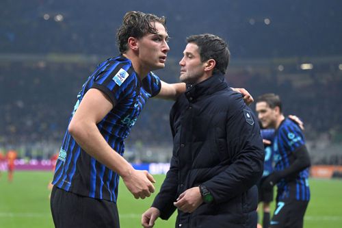 Pio Esposito și Cristi Chivu // FOTO: Imago Images