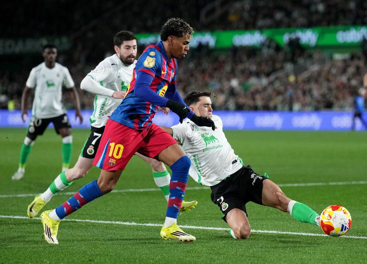 Racing Santander - Barcelona, meci din optimile Cupei Spaniei // Getty Images