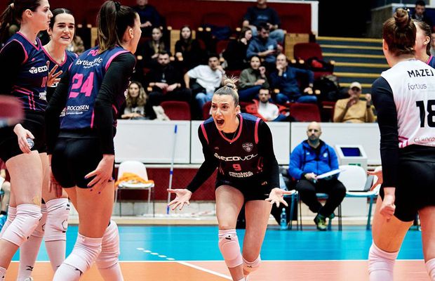 CSO Voluntari, calificare cu emoții în play-off-ul Cupei CEV, după set de aur!