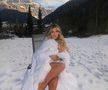 Diletta Leotta, apariție controversată în zăpadă / foto: instagram