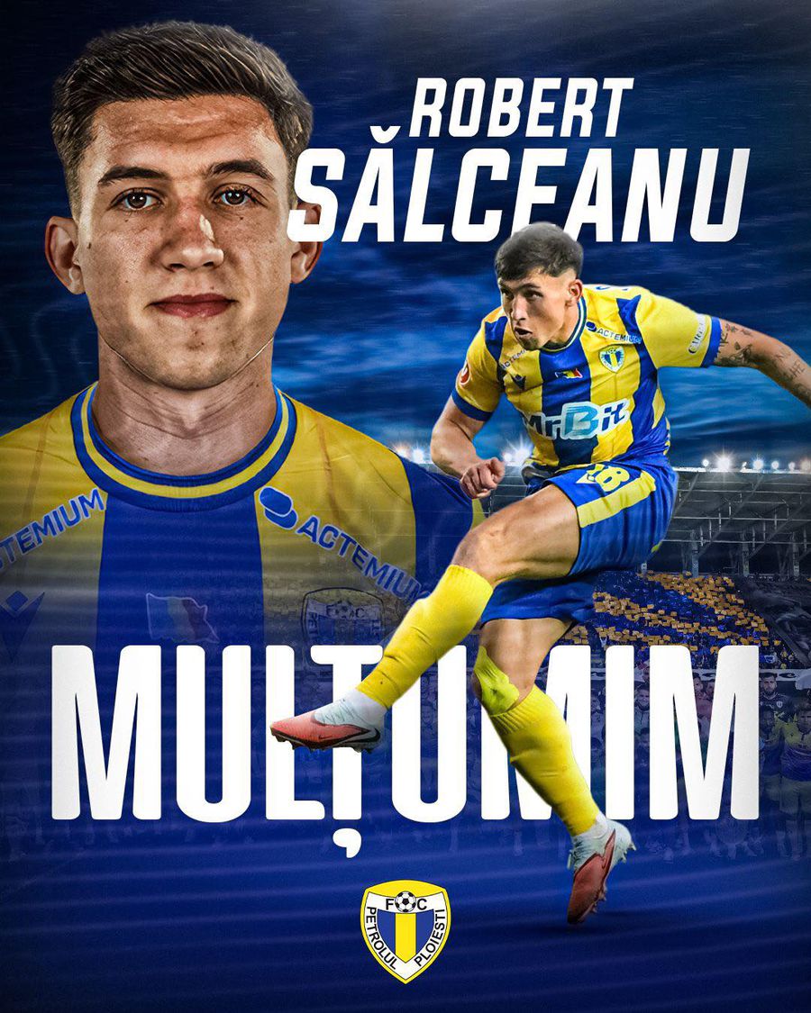 Transfer oficial! Cât a scos din buzunar Dan Șucu pentru Robert Sălceanu: „E cel mai frumos cadou de ziua mea!”