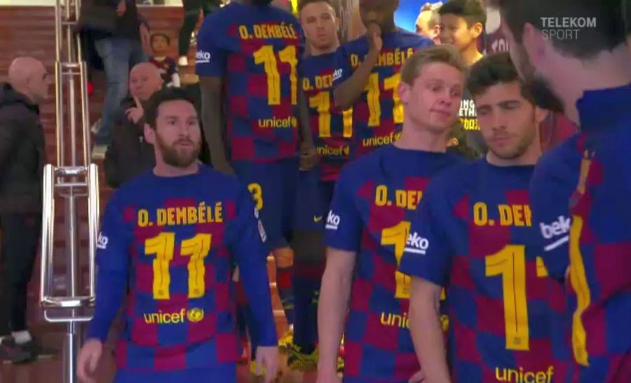 Captură TV Telekom Sport BARCELONA - GETAFE 2-1 // VIDEO+FOTO Catalanii se impun cu emoții și o egalează pe Real Madrid în fruntea clasamentului