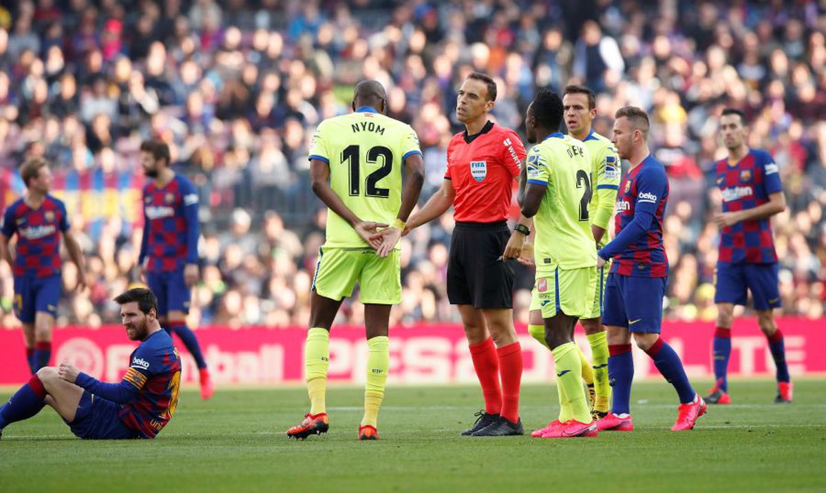 BARCELONA - GETAFE 2-1 // VIDEO+FOTO Catalanii se impun cu emoții și o egalează pe Real Madrid în fruntea clasamentului