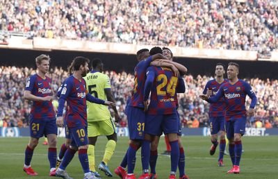 BARCELONA - GETAFE 2-1 // VIDEO+FOTO Catalanii se impun cu emoții și o egalează pe Real Madrid în fruntea clasamentului