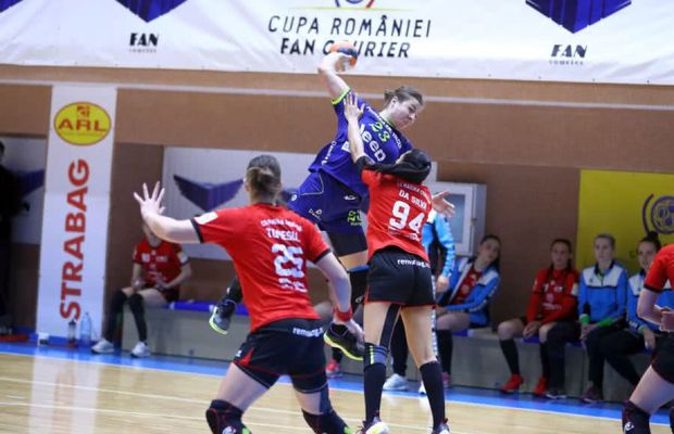 Măgura Cisnădie - SCM Rm. Vâlcea 25-22 // Campioana pierde teren! Titlul se va juca la București, pe 11 martie