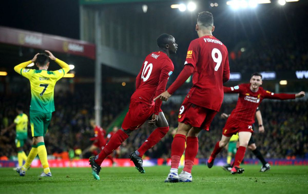 NORWICH - LIVERPOOL 0-1 // VIDEO+FOTO „Cormoranii”, de neoprit în Premier League! Diferență URIAȘĂ față de locul 2 + Două recorduri fantastice
