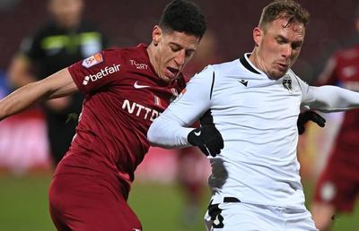 CFR Cluj - FC Voluntari 0-0. Campioana ratează șansa de a trece pe primul loc al Ligii 1