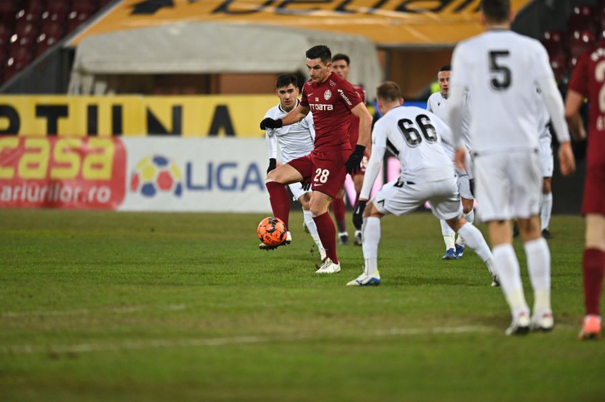 CFR Cluj - FC Voluntari 0-0. Bogdan Andone „înțeapă” primele clasate » Ce a declarat antrenorul