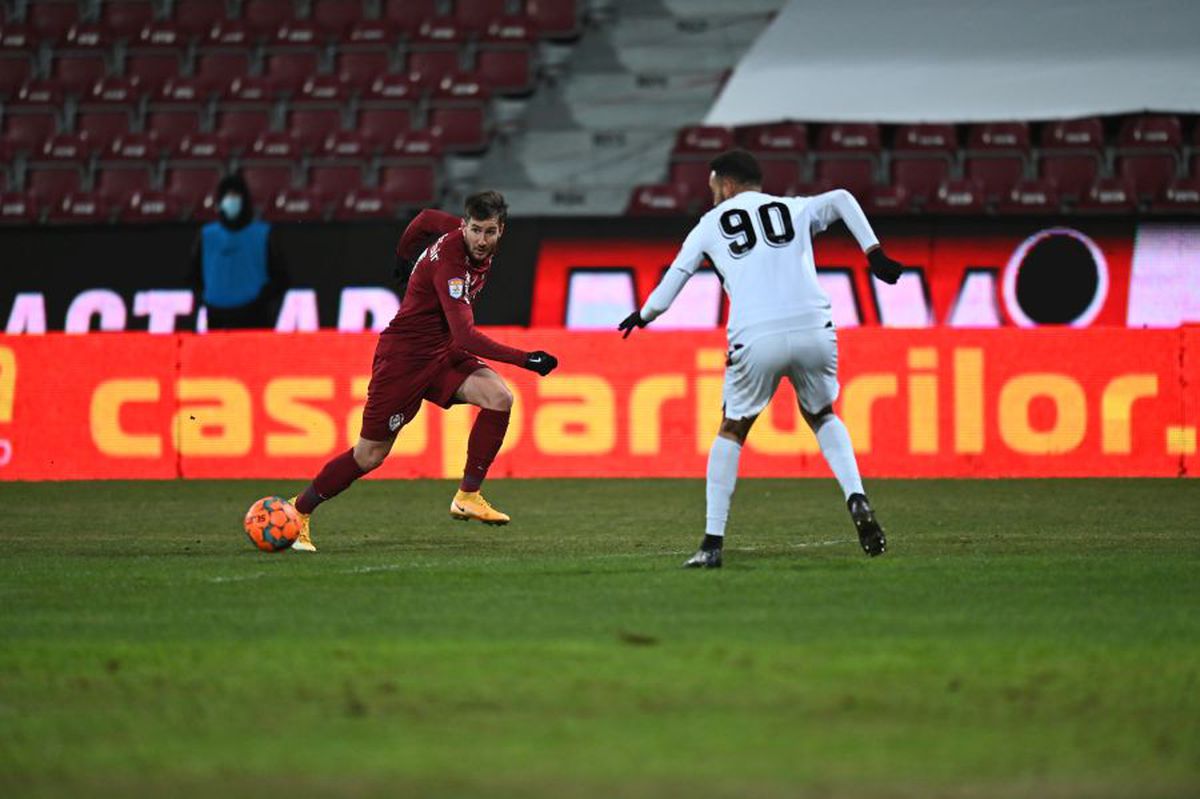 CFR Cluj - FC Voluntari 0-0. Bogdan Andone „înțeapă” primele clasate » Ce a declarat antrenorul