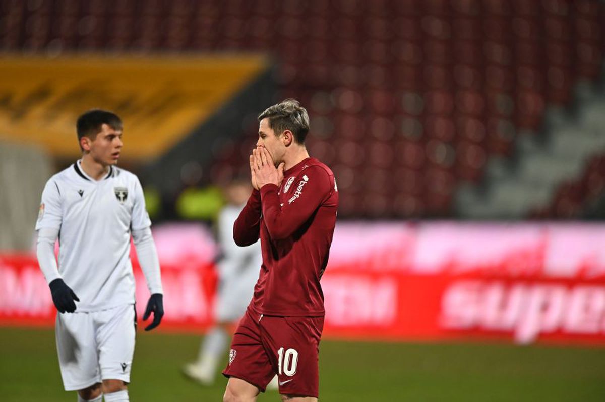 CFR Cluj - FC Voluntari 0-0. Bogdan Andone „înțeapă” primele clasate » Ce a declarat antrenorul