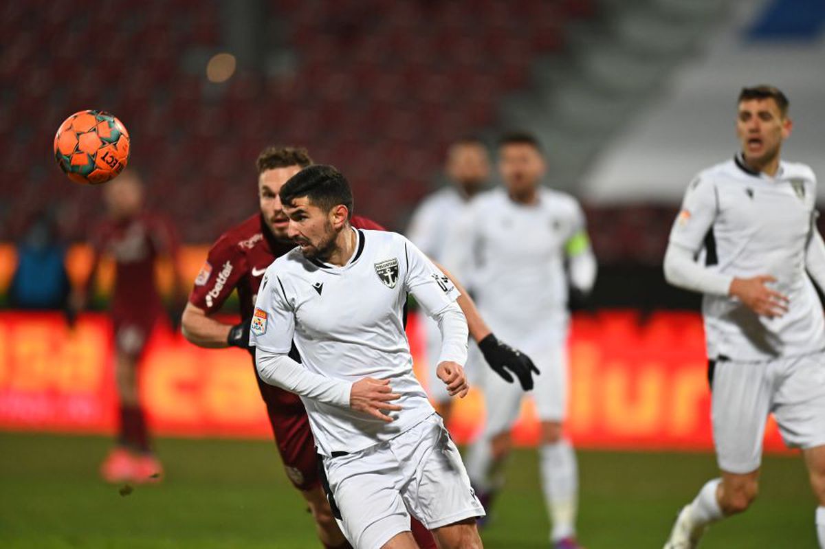 CFR Cluj - FC Voluntari 0-0. Campioana ratează șansa de a trece pe primul loc al Ligii 1