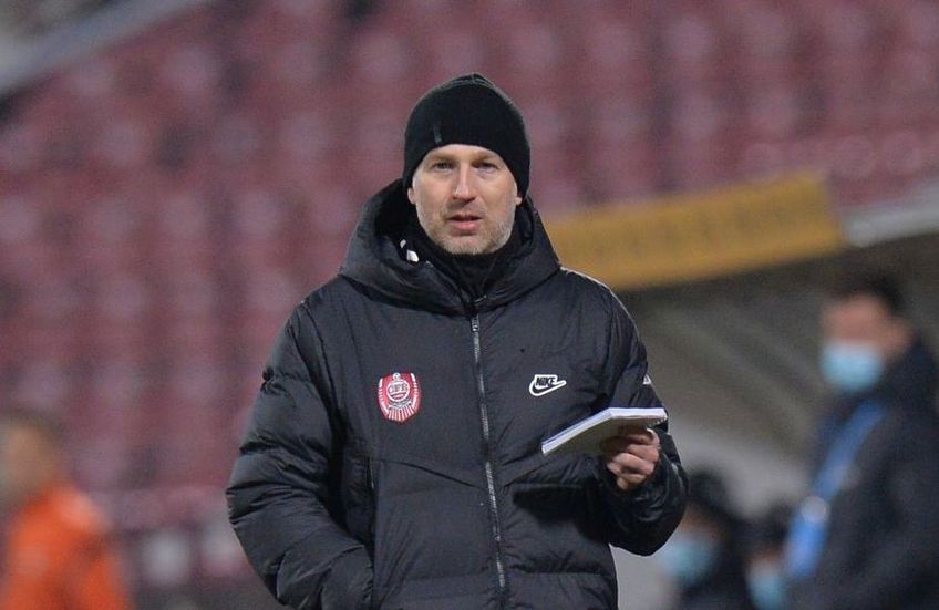 CFR Cluj și FC Voluntari au remizat, scor 0-0, în runda cu numărul 23 din Liga 1. Edi Iordănescu, 42 de ani, tehnicianul „feroviarilor”, a oferit declarații la final.
