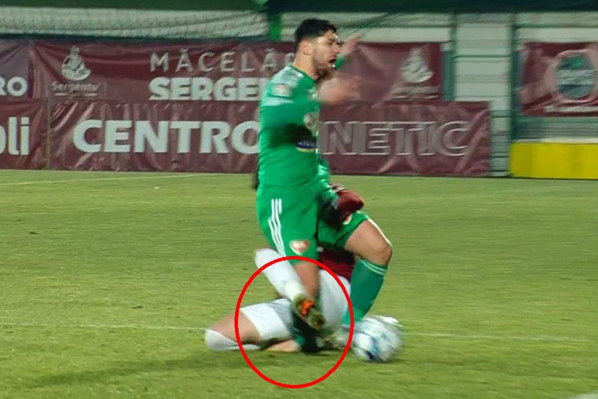 Anass Achahbar, fotbalistul accidentat de Albu, va lipsi până la 7 luni!