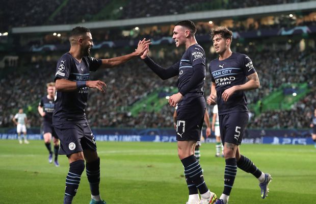 Manchester City, prestație magistrală în Portugalia! Ce record a bătut trupa lui Guardiola