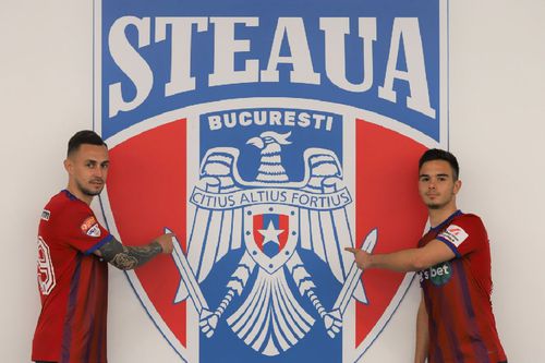 Claudiu Dragu și Iustin Răducan au semnat cu CSA Steaua / Sursă foto: Facebook