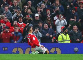Cristiano Ronaldo a „spart gheața” în 2022 și a făcut-o în stil mare! Gol superb în Manchester United - Brighton