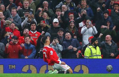 Cristiano Ronaldo a „spart gheața” în 2022 și a făcut-o în stil mare! Gol superb în Manchester United - Brighton