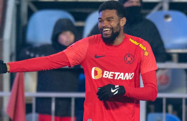 Ferencvaros mai face o încercare » Noul plan pentru transferul lui Edjouma, în fața răspunsului lui Gigi Becali