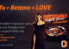 Betano Night Show revine cu un episod special de Ziua Îndrăgostiților!