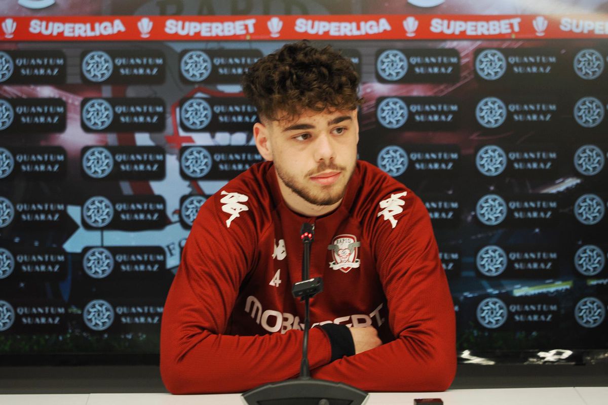 Andrei Borza visează la titlu după parcursul lui Rapid din 2024: „Am luat un campionat, mi-l doresc pe al doilea”