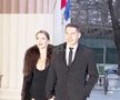 Arbitrul Istvan Kovacs și iubita lui, Denisa Fazakas