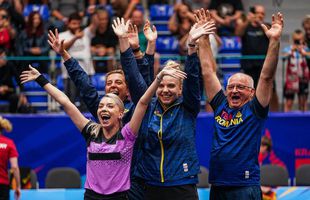 Echipa feminină de tenis de masă a României debutează vineri la Campionatul Mondial împotriva Suediei » Miza este calificarea la Jocurile Olimpice de la Paris
