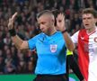 Radu Petrescu a condus meciul serii în Europa League, Feyenoord - Roma » A ieșit în evidență cu un moment imposibil de evitat