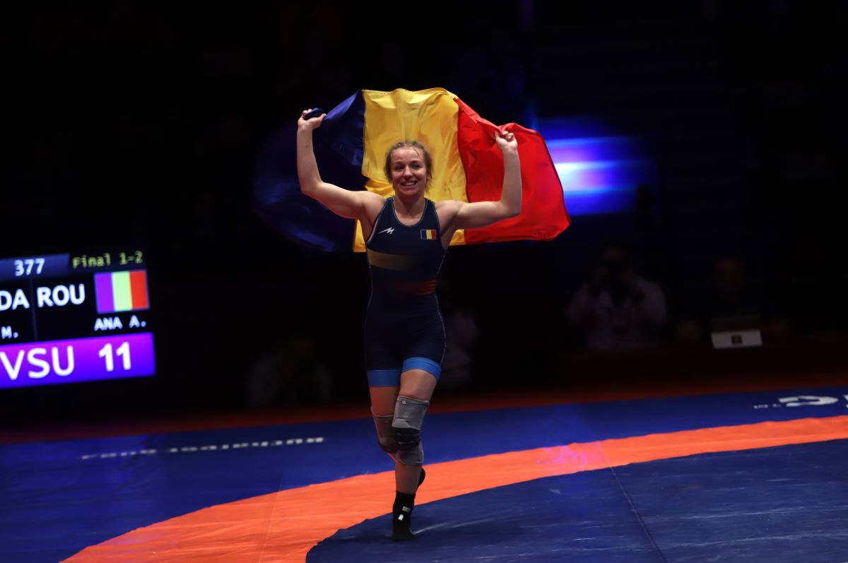 Andreea Ana - campioana europeană la lupte