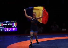 Andreea Beatrice Ana, al treilea titlu consecutiv la Europene, performanță unică! A dominat-o în finală pe moldoveanca Mariana Drăguțan