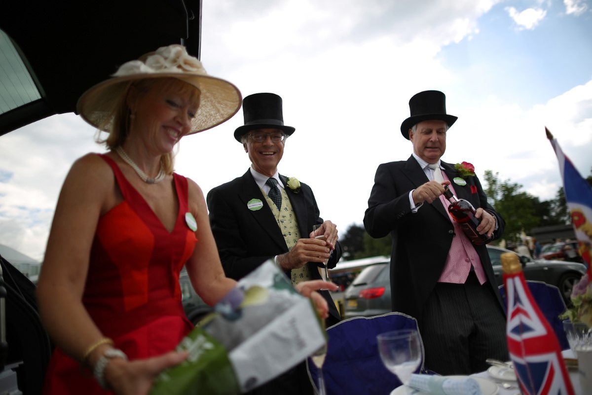 Imagini spectaculoase cu fanii la Royal Ascot, cea mai importantă cursă de cai din Marea Britanie