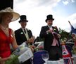 Imagini spectaculoase cu fanii la Royal Ascot, cea mai importantă cursă de cai din Marea Britanie // FOTO: Guliver/GettyImages