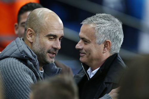 Pep Guardiola și Jose Mourinho / Foto: Imago
