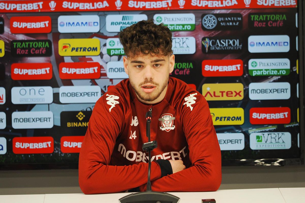 Andrei Borza visează la titlu după parcursul lui Rapid din 2024: „Am luat un campionat, mi-l doresc pe al doilea”