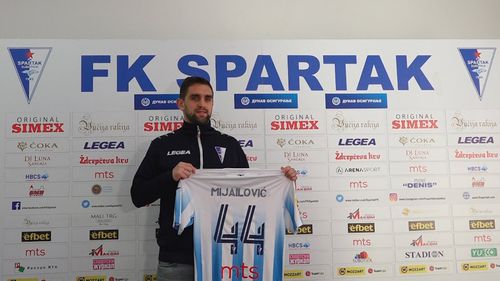 Marko Mijailovic a fost prezentat joi la Spartak Subotica
