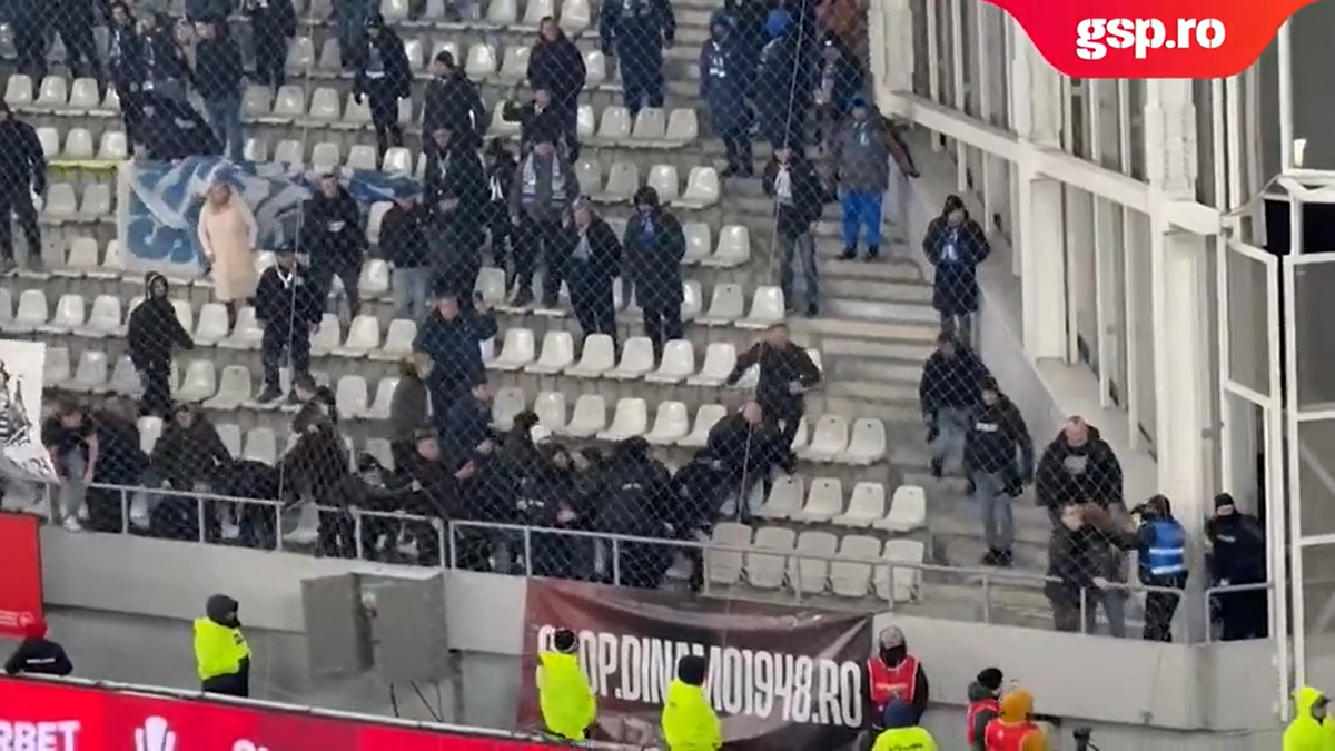 Bătaie în peluză la Dinamo - Farul