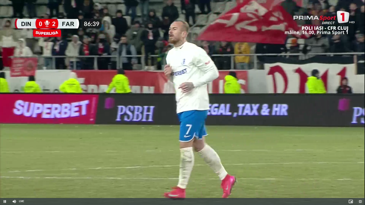 Moment de confuzie în Dinamo - Farul