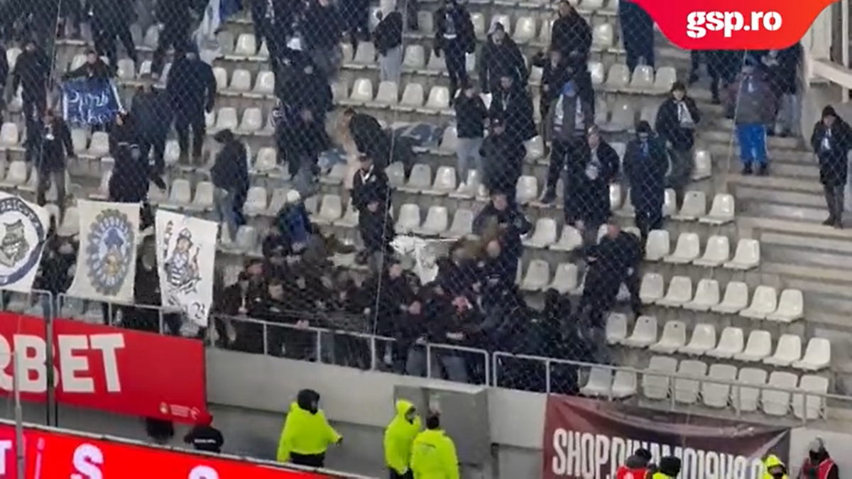 Bătaie în peluză la Dinamo - Farul