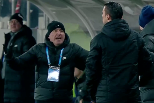 Moment de mare confuzie în ultimele minute ale partidei dintre Farul și Dinamo, scor 0-2, din runda #27 din Superliga, cu Denis Alibec protagonist.
