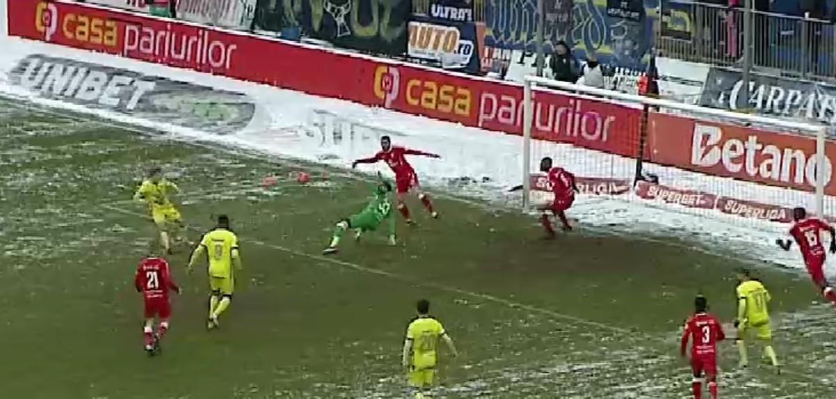 Petrolul Ploiești - UTA Arad, gol anulat // 15.02.2025