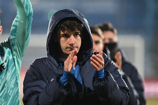 Nicolas Popescu, la finalul meciului Dinamo - Farul: ,,Tata mă ajută să îmi îmbunătățesc jocul”