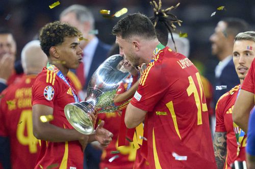 Lamine Yamal și Aymeric Laporte, câștigători ai EURO 2024 // FOTO: Imago Images