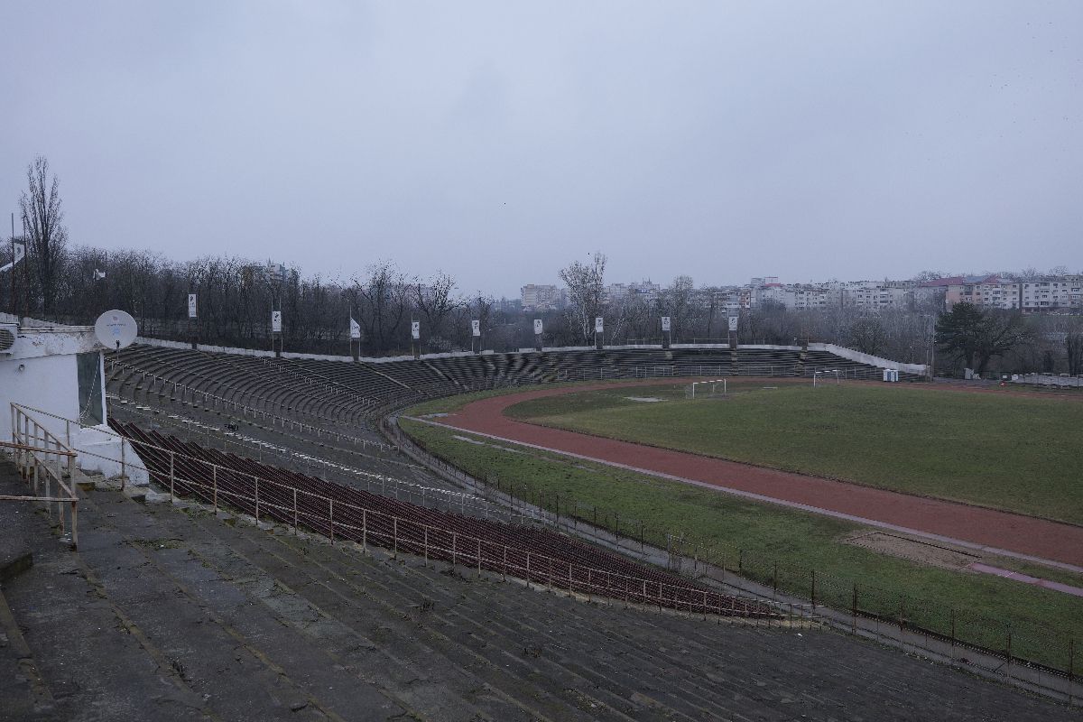 Cum a ajuns să arate Stadionul Dunărea din Galați la 37 de ani de la victoria Oțelului în fața lui Juventus