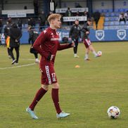 Tobias Christensen, înainte de Farul - Rapid. Foto: Andrei Furnigă (GSP)