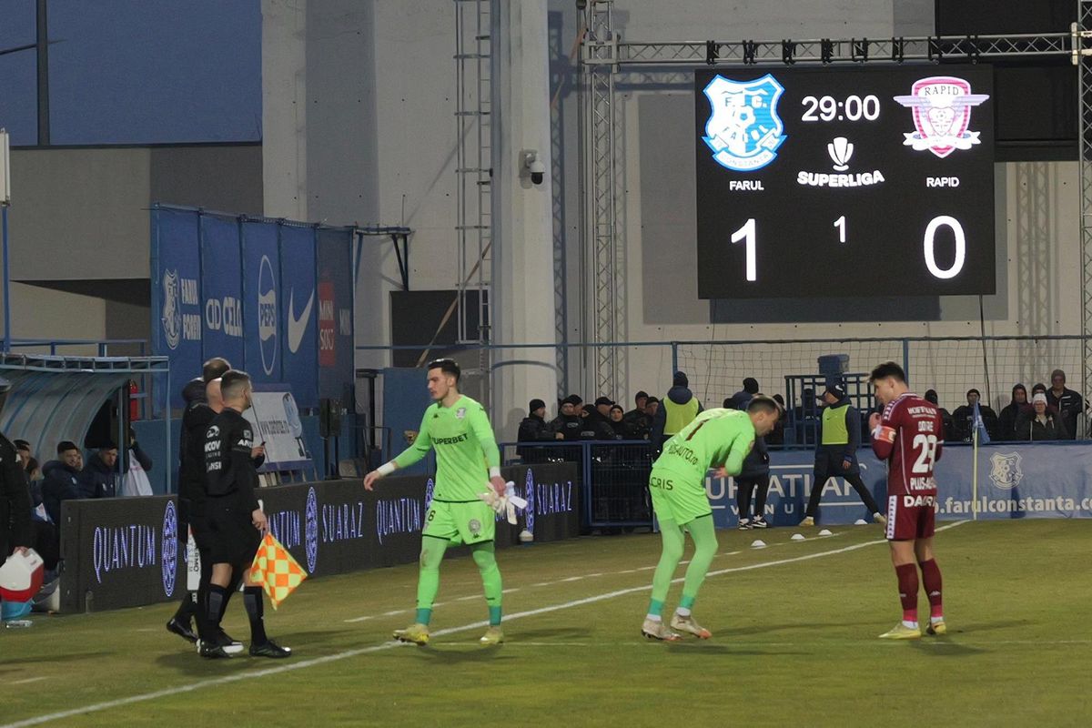 Galeria Rapidului a răbufnit la Ovidiu » Înjurături spre conducere, amenințări pentru jucători: „Vă rupem picioarele”