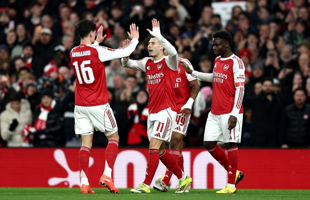 Arsenal continuă lupta pe patru fronturi! „Tunarii” n-au avut milă de Wigan și s-au calificat în „optimile” Cupei Angliei